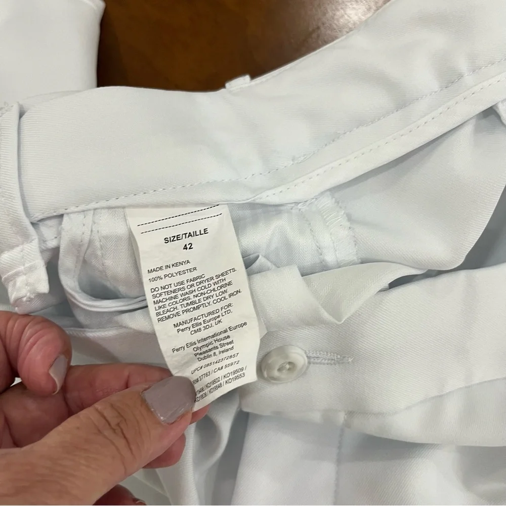 Grand‎ Slam Performance White Lightweight Golf Short Men's Size 42